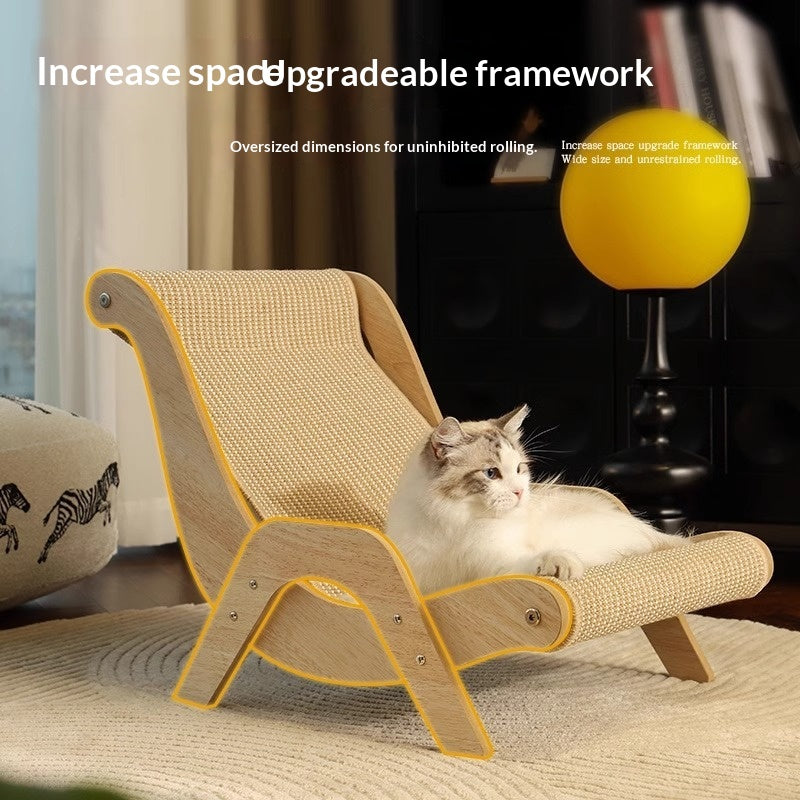 Sisal Cat Scratcher Bed Lounge – Durable, Low-Shedding